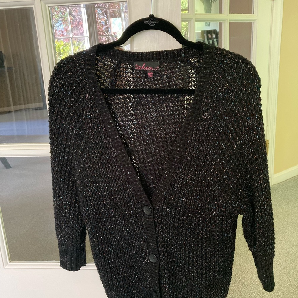 Black Cardigan: S